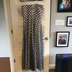 Worn once size 14 Tadashi Shoji ball gown